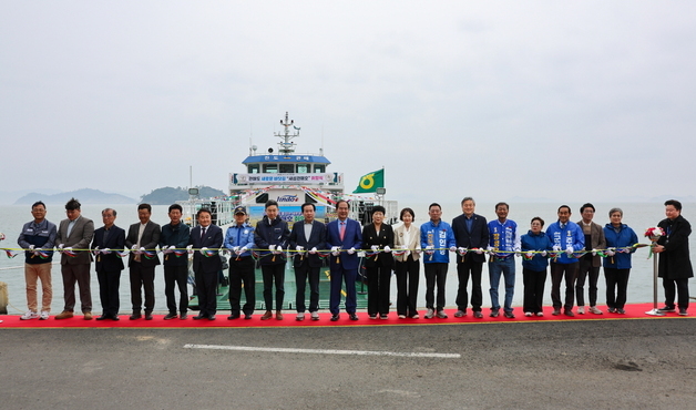 진도-관매도 직항 '새섬관매호' 취항…하루 3회 왕복