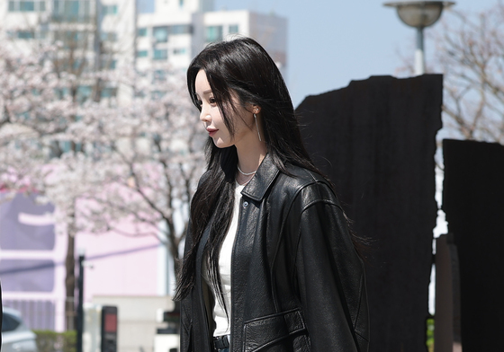 남규리, 목동에 내려온 벚꽃 여신