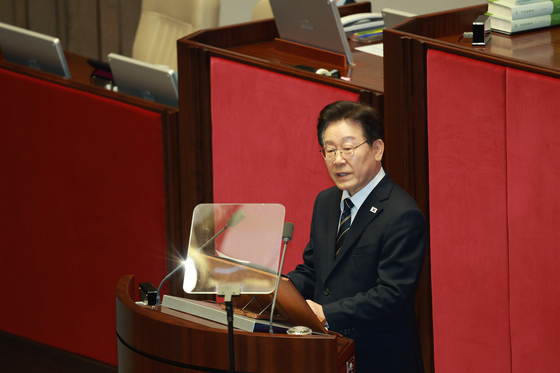 추경 시정연설 나선 이재명 대통령