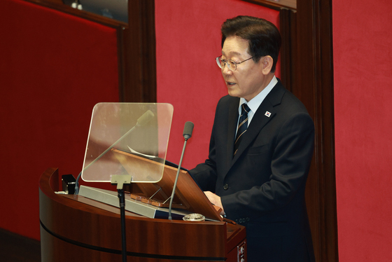 '전쟁 추경' 시정연설하는 이재명 대통령