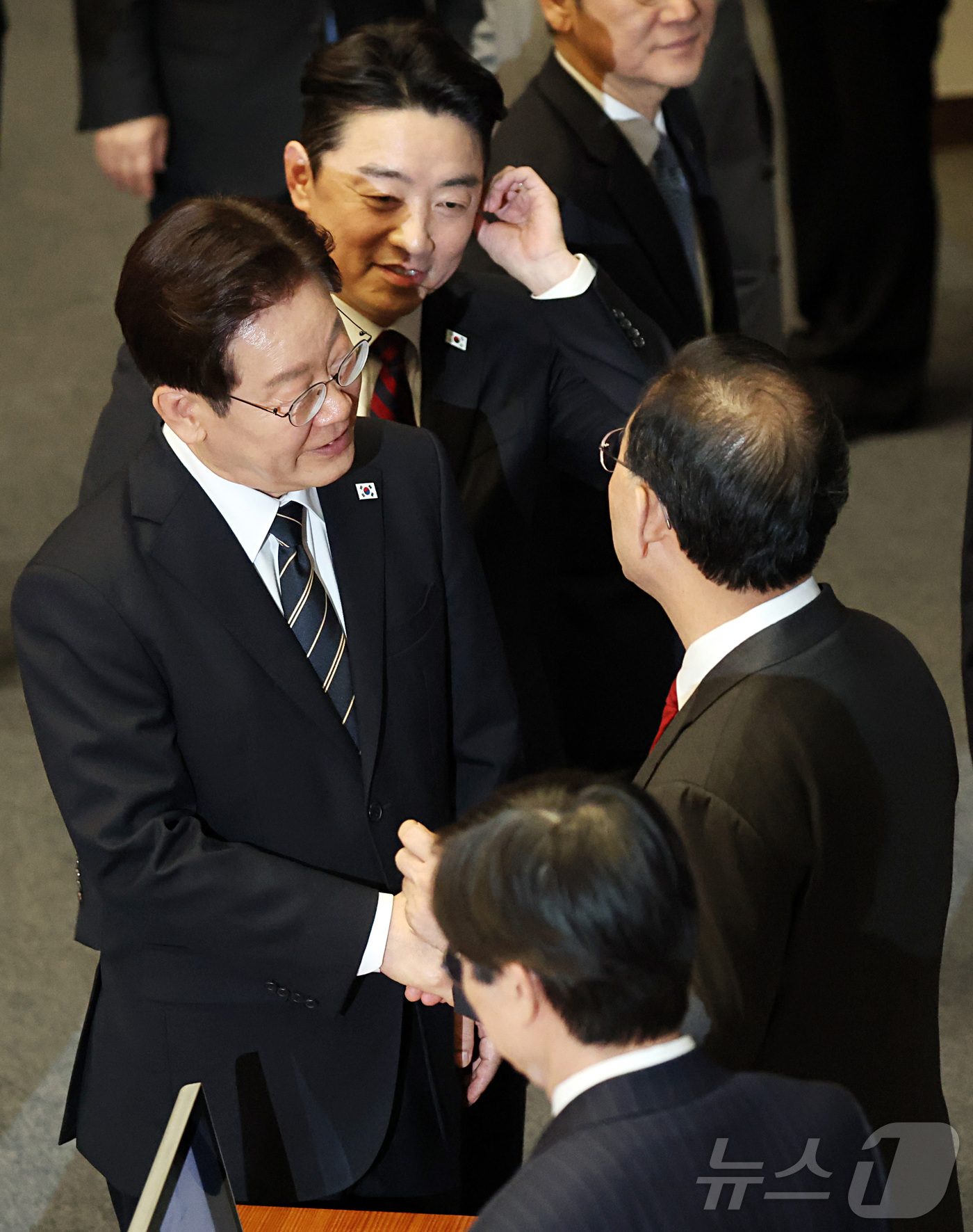 (서울=뉴스1) 국회사진기자단 = 이재명 대통령이 2일 오후 서울 여의도 국회에서 열린 제433회 국회(임시회) 제4차 본회의에서 2026년도 제1차 추가경정예산안에 대한 시정연설 …