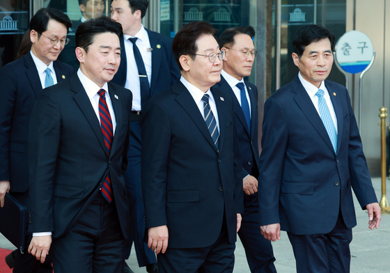 시정연설 마친 이재명 대통령