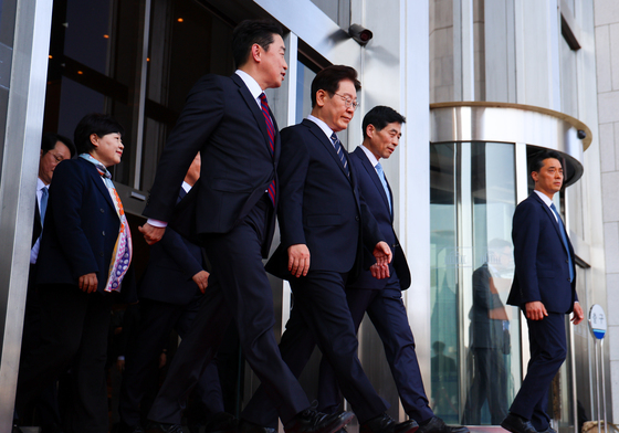 시정연설 마친 이재명 대통령