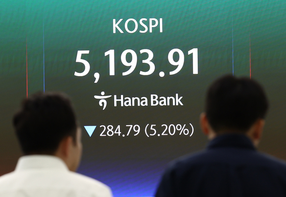 매도 사이드카 발동한 코스피