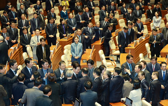 이재명 대통령, 추경 시정연설 입장