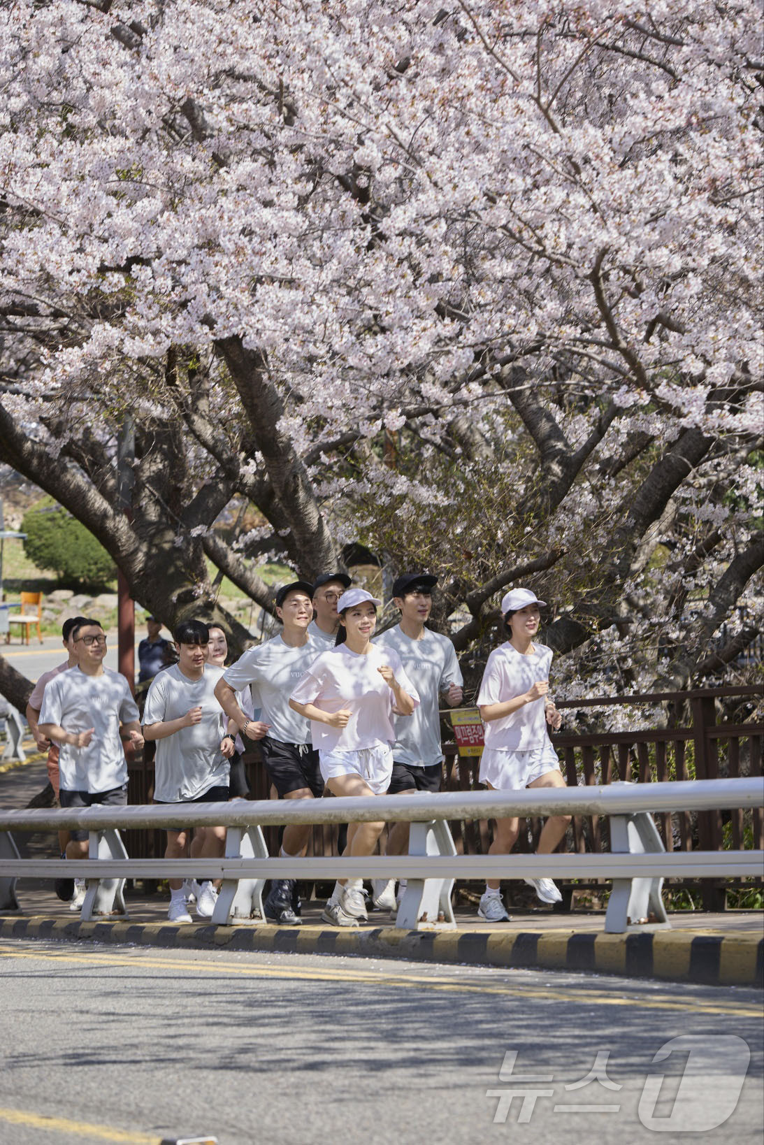 (서울=뉴스1) = 부산 해운대 파라다이스 호텔 부산이 2일 프리미엄 퍼포먼스 브랜드 ‘뷰오리(VUORI)’와 협업해 소셜 웰니스 프로그램 ‘호텔 부산 X 선라이즈 바이탈리티 러닝 …