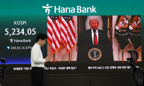 "이란 석기시대로" 유가·환율 급등…'오천피' 묶인 코스피 4.47%↓ [시황종합]