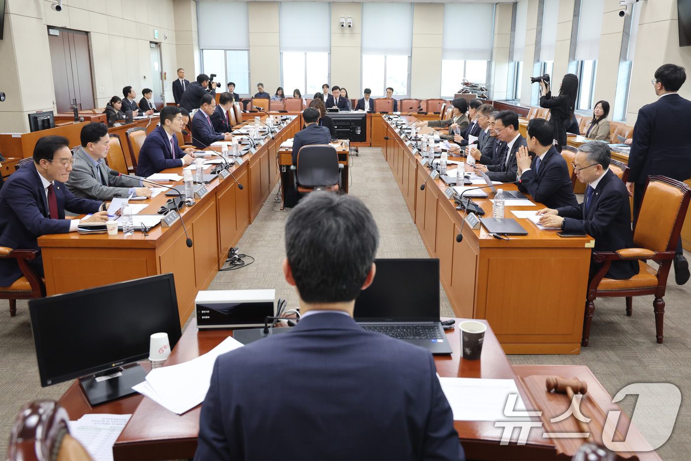 (서울=뉴스1) 신웅수 기자 = 2일 서울 여의도 국회에서 정치개혁특별위원회 공직선거법및지방선거구제개편심사소위원회가 열리고 있다. 2026.4.2/뉴스1