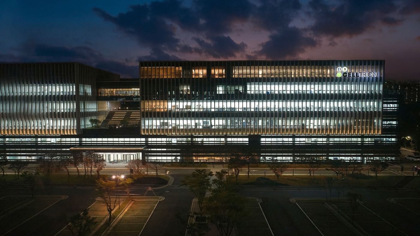 본문 이미지 - 셀트리온 글로벌생명공학연구센터 전경. (셀트리온 제공)
