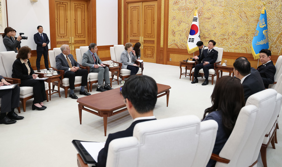 이재명 대통령, 미국 상원의원단 접견