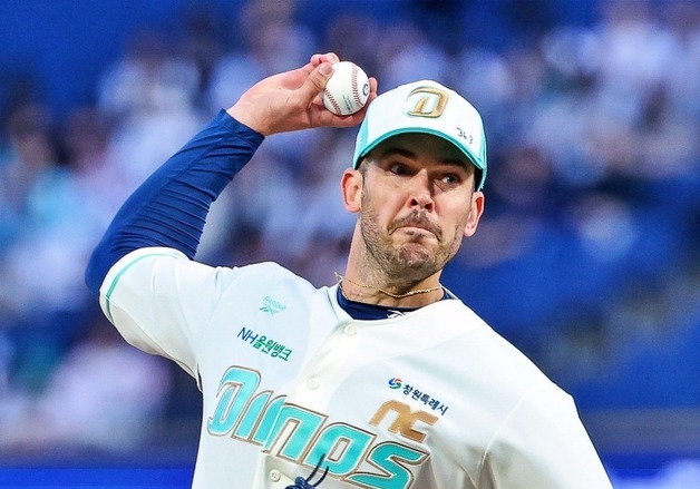 'SSG행 불발 뒤 NC 합류' 버하겐, 우여곡절 데뷔전 3이닝 1실점