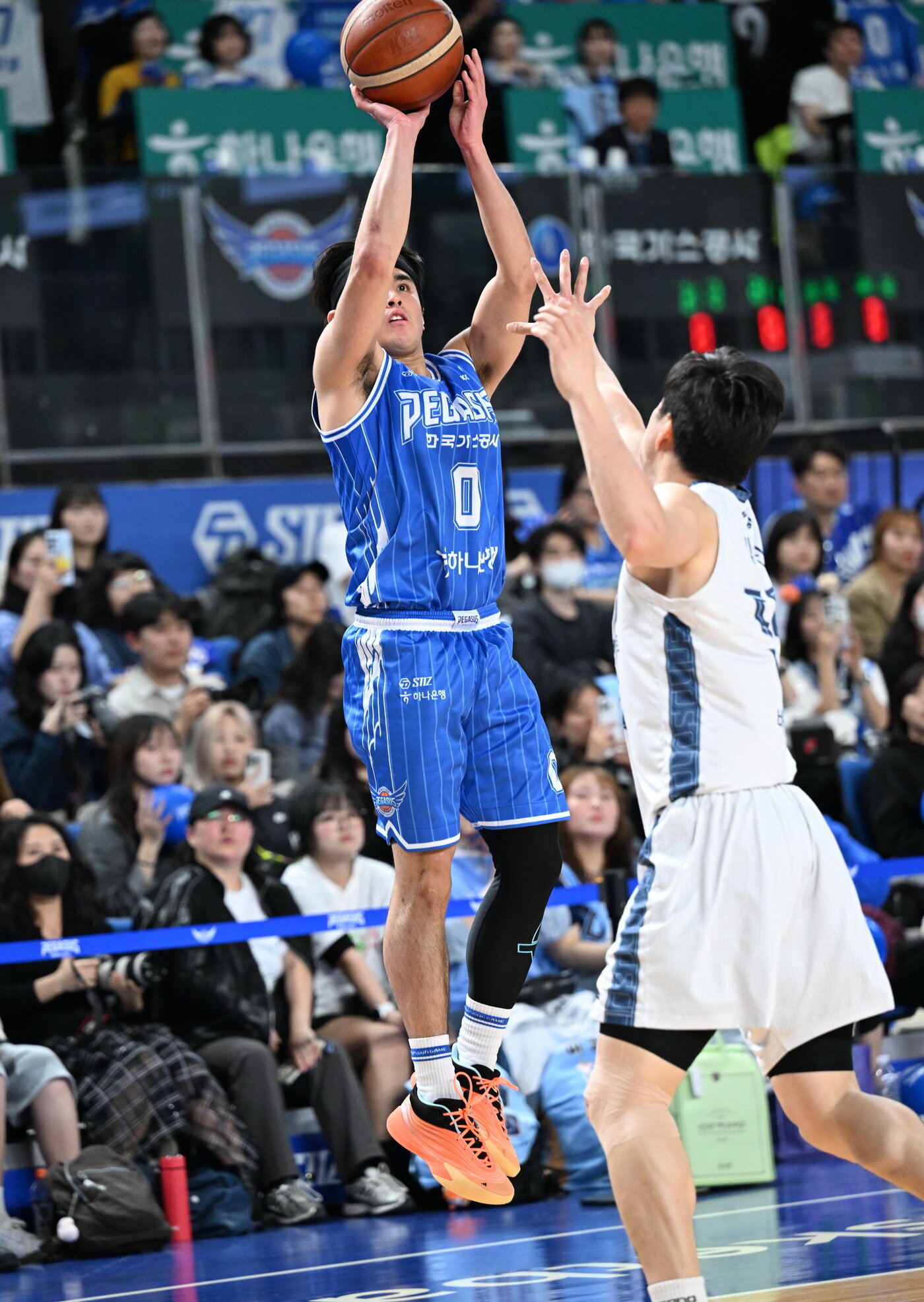 본문 이미지 - 대구 한국가스공사 샘조세프 벨란겔이 2일 열린 2025-26 프로농구 고양 소노전에서 26점을 올려 팀의 78-76 역전승을 이끌었다. (KBL 제공)