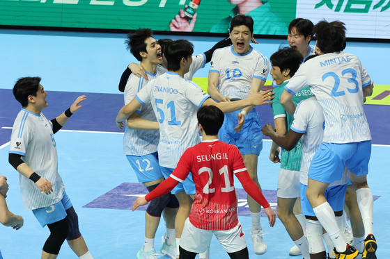 대한항공, 챔프전 1차전 승리