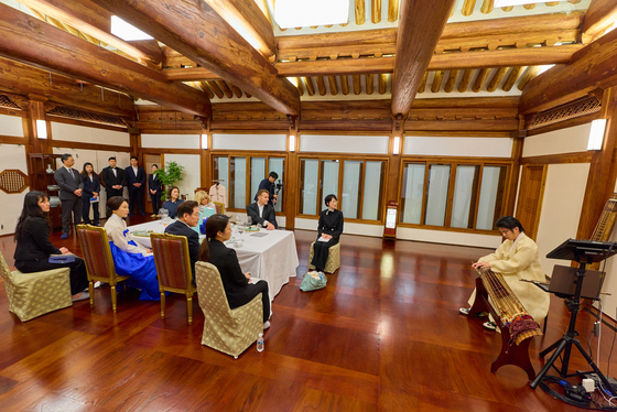 한·프랑스 정상 친교 만찬