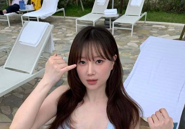 나인뮤지스 금조, 과감 D라인 비키니 "뱃살인지 아기인지" [N샷]