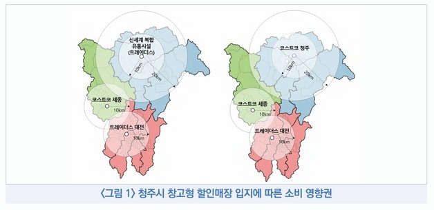 대형매장 입점 앞둔 청주시…"상권 상생안 '소비 동선' 구축 필요"