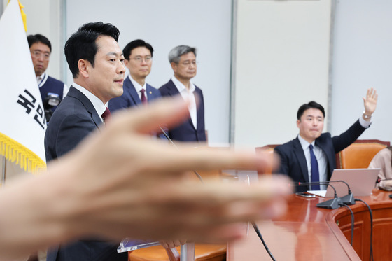 질문 받는 장동혁 대표