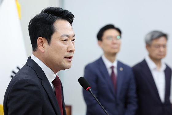 장동혁, 방미 성과 기자간담회