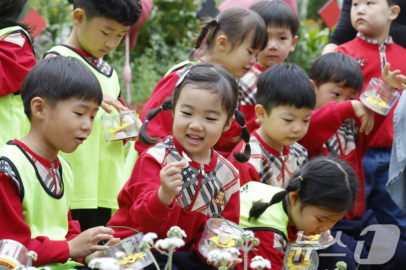 (함평=뉴스1) 김태성 기자 = 제28회 함평나비대축제를 앞두고 20일 전남 함평엑스포공원에서  나비날리기 행사를 개최했다. 축제는  '꿈꾸는 나비, 시작되는 여정'을 주제로 오는 …