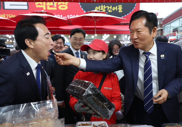 박수현 "장동혁 지역구 주민, 정청래 보고 울더라…정진석? 尹 출마하는 셈"