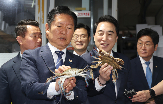민주당 충남 보령 민생현장 방문