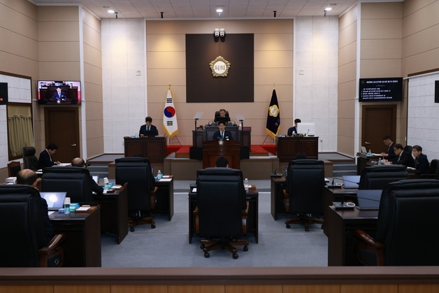 금산군의회 임시회 개회…현장 중심 의정·민생 입법 집중