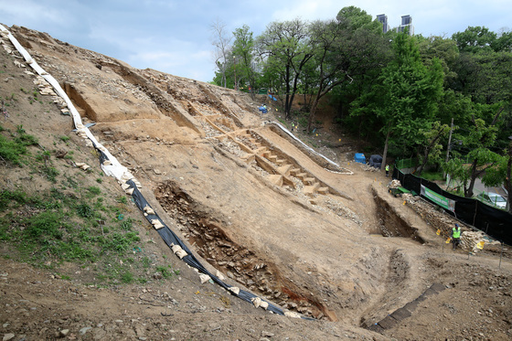 1500년 전 모습 드러내는 '대구 달성' 남측 성벽