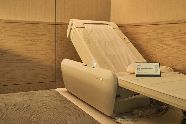 "출장 전후 척추마사지"…세라젬·대한항공 인천공항라운지 '맞손'