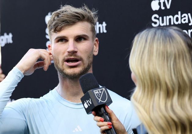 손흥민 상대한 베르너 "아주 좋은 친구…다시 보게 돼 행복해"