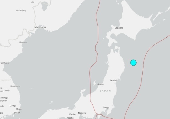 日혼슈 동북부 앞바다 7.5 강진…"최대 3m 쓰나미 경보"(종합)