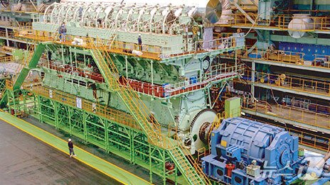 본문 이미지 - 한화엔진 생산시설(한화엔진 홈페이지 갈무리).