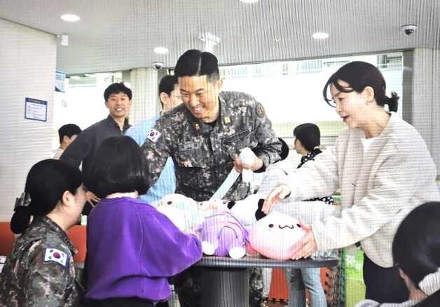 육군1군수지원사령부 전승대대, 부평서 장애인의날 봉사활동