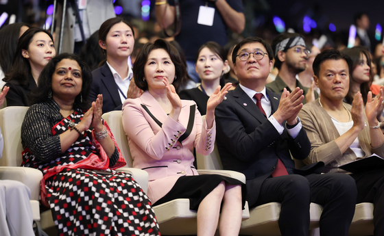 김혜경 여사, 인도 K-팝 대회서 "문화는 사람과 사람 잇는 힘"