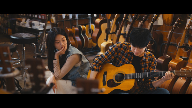 故김새론 유작 '기타맨' 특별 상영회…이선정밴드 OST 연주