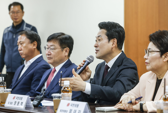 한국노총 서울지역본부 찾은 국민의힘