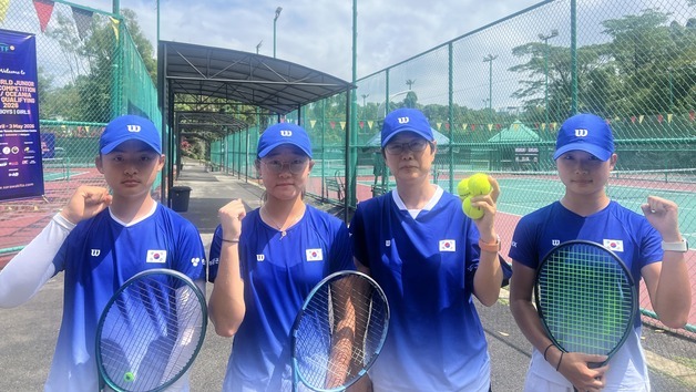 U14 여자 테니스, 월드주니어 아시아·오세아니아 지역 예선 출격