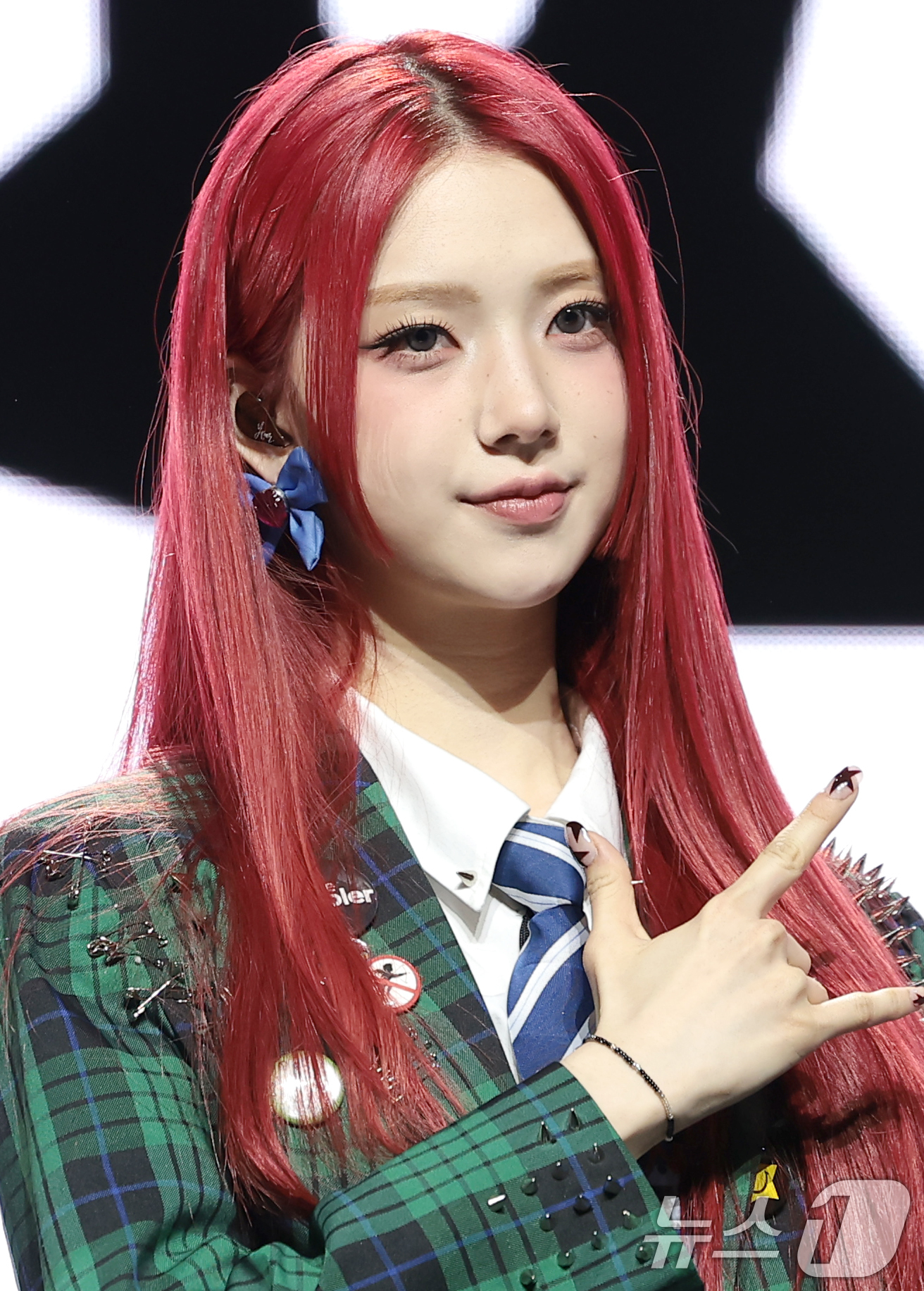 (서울=뉴스1) 권현진 기자 = 그룹 언차일드(UNCHILD)의 예은이 21일 서울 용산구 블루스퀘어에서 가진 데뷔 싱글  '위 아 언차일드'(We Are UNCHILD) 발매 쇼 …