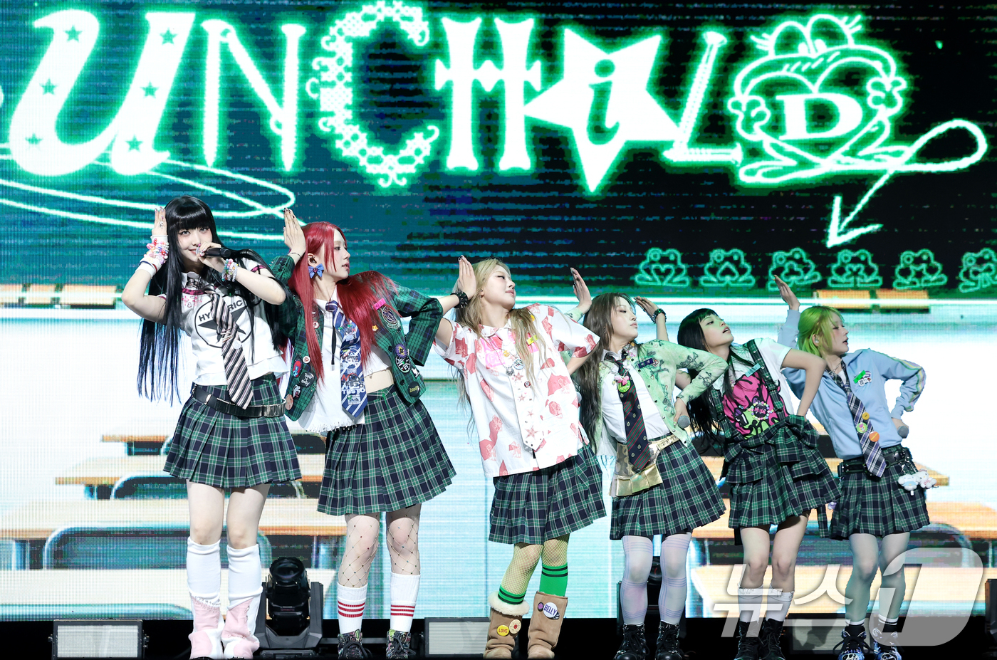 (서울=뉴스1) 권현진 기자 = 그룹 언차일드(UNCHILD)가 21일 서울 용산구 블루스퀘어에서 가진 데뷔 싱글  '위 아 언차일드'(We Are UNCHILD) 발매 쇼케이스에 …