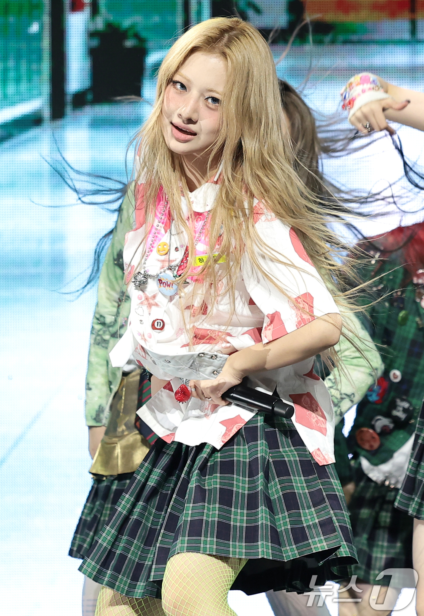 (서울=뉴스1) 권현진 기자 = 그룹 언차일드(UNCHILD)의 나하은이 21일 서울 용산구 블루스퀘어에서 가진 데뷔 싱글  '위 아 언차일드'(We Are UNCHILD) 발매 …