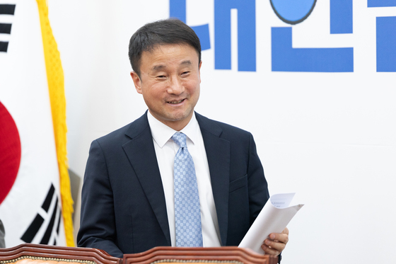 기자간담회 참석하는 한병도