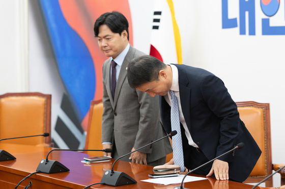 한병도 與원내대표 "더 큰 기여의 길로"…연임 도전 위해 사퇴