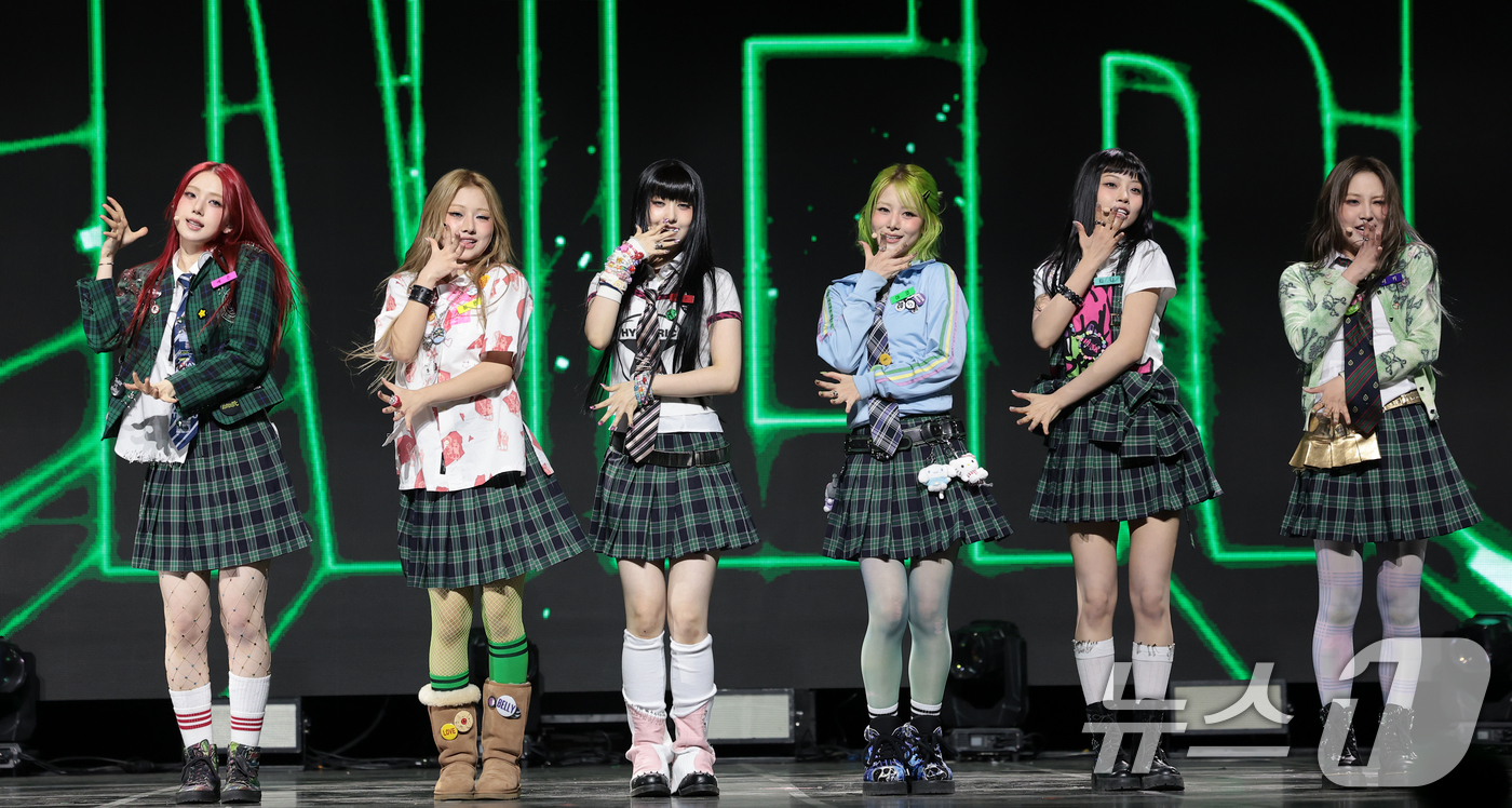 (서울=뉴스1) 권현진 기자 = 그룹 언차일드(UNCHILD) 박예은이 21일 서울 용산구 블루스퀘어에서 가진 데뷔 싱글  '위 아 언차일드'(We Are UNCHILD) 발매 쇼 …