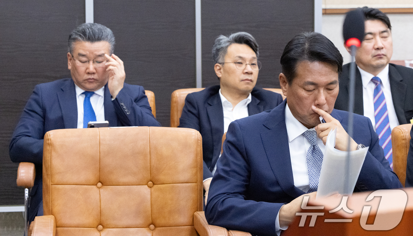 (서울=뉴스1) 이승배 기자 = 21일 서울 여의도 국회에서 열린 윤석열 정권 정치검찰 조작기소 의혹 사건 진상규명 국정조사특별위원회 서해 공무원 피격·통계조작·‘윤석열 명예훼손’ …