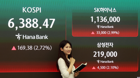 코스피 상승세 이끈 SK하이닉스·삼성전자