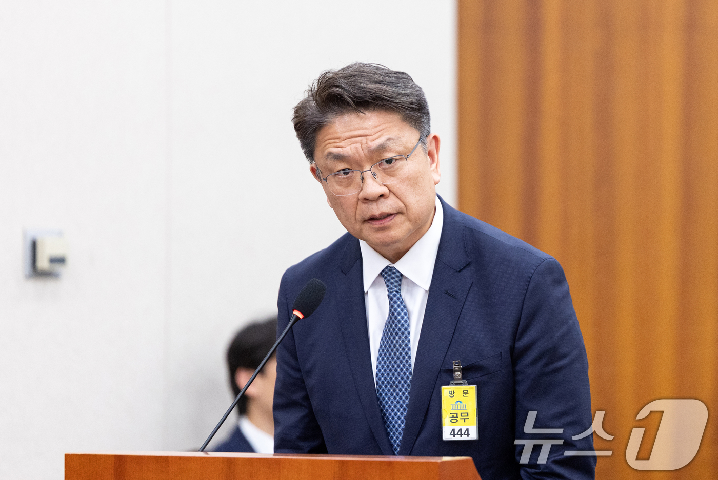 (서울=뉴스1) 이승배 기자 = 21일 서울 여의도 국회에서 열린 윤석열 정권 정치검찰 조작기소 의혹 사건 진상규명 국정조사특별위원회 서해 공무원 피격·통계조작·‘윤석열 명예훼손’ …