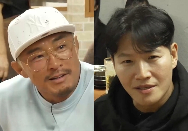 추성훈 "난 이 안 닦아" vs 김종국 "로프로 치실"…상남자 허세 대결