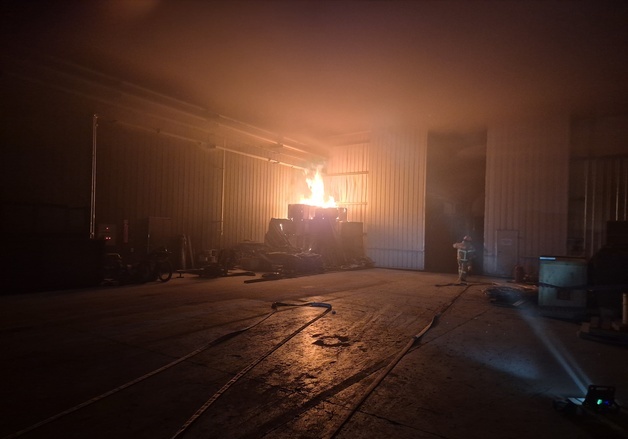 서산 금속 공장서 화재…20대 작업자 1명 중상