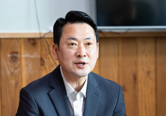 장동혁 국민의힘 대표, 마을회관 공약 발표