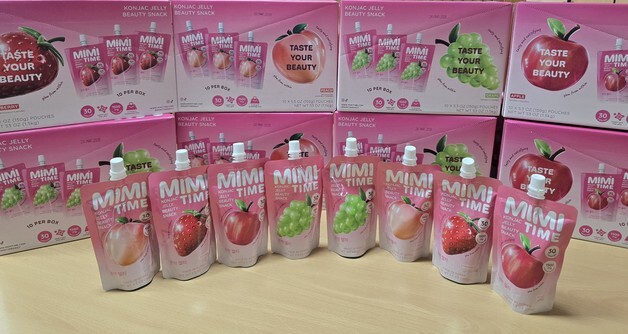 전남 과일 곤약젤리, 미국 시장 진출…8월부터 시판