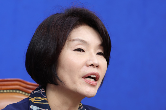 한정애 정책위의장, 지방선거 공약 발표